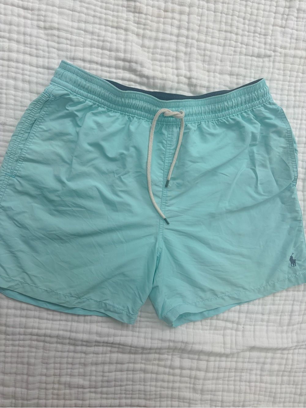Polo Ralph Lauren Swim Trunks Blue Size L Classic Preppy Shorts